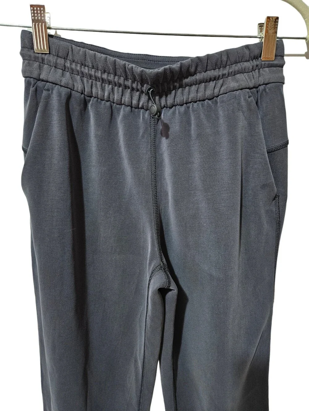 Lululemon Softstreme High-Rise Straight-Leg Cropped Pant Black Athleisure Lounge